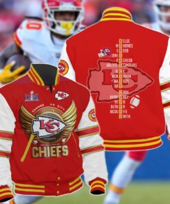 Kansas City Chiefs Super Bowl Champions Baseball Jacket 5