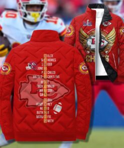 Kansas City Chiefs Super Bowl Champions Puffer Jacket 5